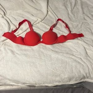 Juicy Couture Bra 34B Push Up Red